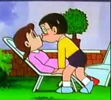 大雄亲静香图片