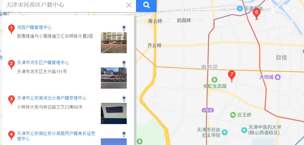天津市河西区的户籍办理中心，地址在哪里？