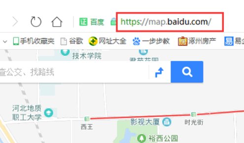 如何在地图定位自己商铺？