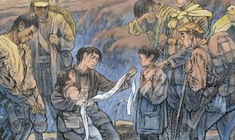 红军长征小故事（短点的，最多50字）