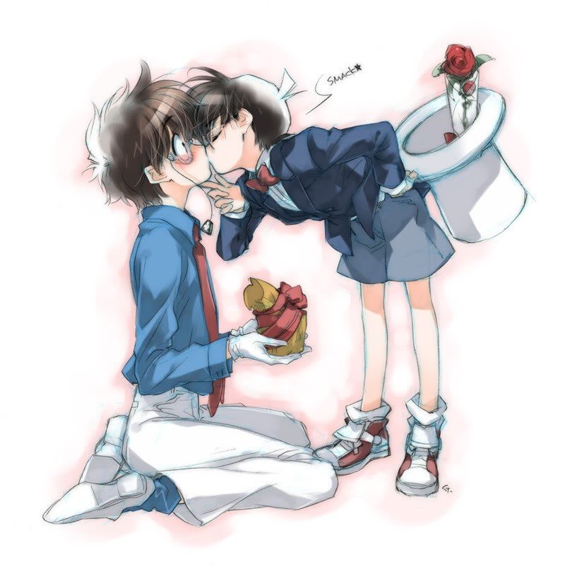 【求柯南同人】CP新快、白黑...各种基德受的文~越多越好~~谢谢!!!!!