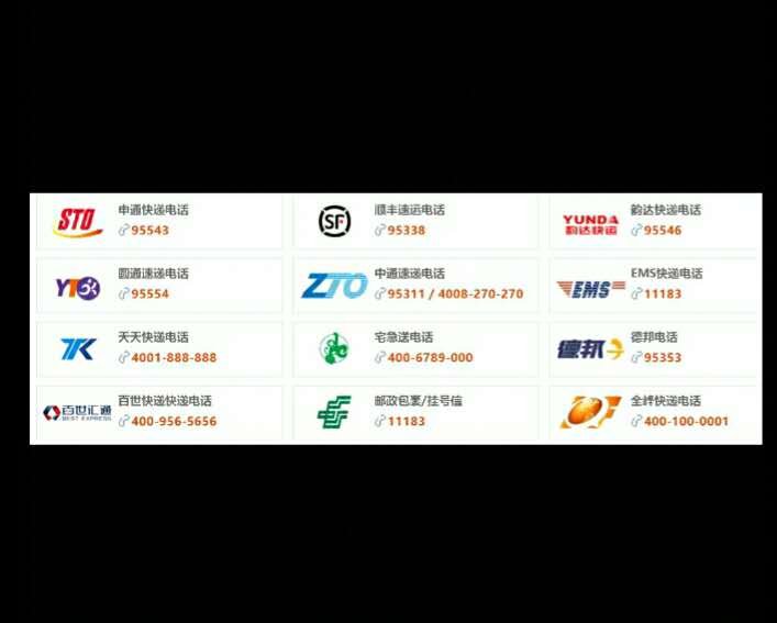 顺丰快递人工电话号码多少
