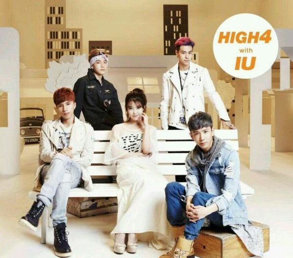 求IU和HIGH4的《除了春天爱情和樱花》，谢谢