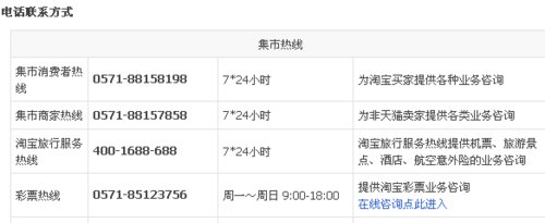 淘宝网官方投诉电话是多少/淘宝网官方投诉电话是多少