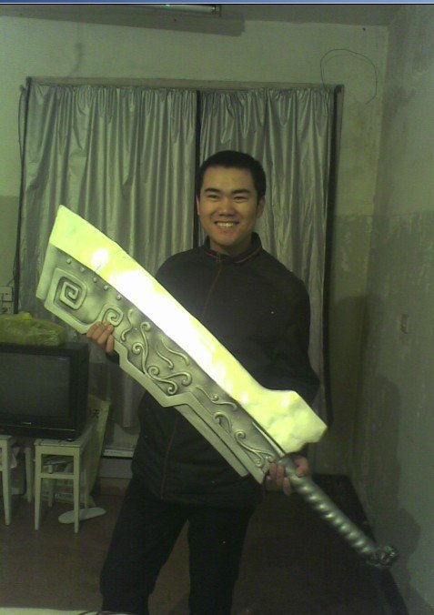 谁有传奇屠龙刀高精图片