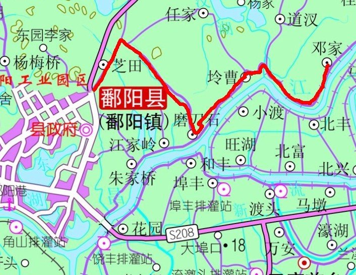 鄱阳镇离鄱阳县城很远吗？鄱阳镇邓家小学离县城多远啊