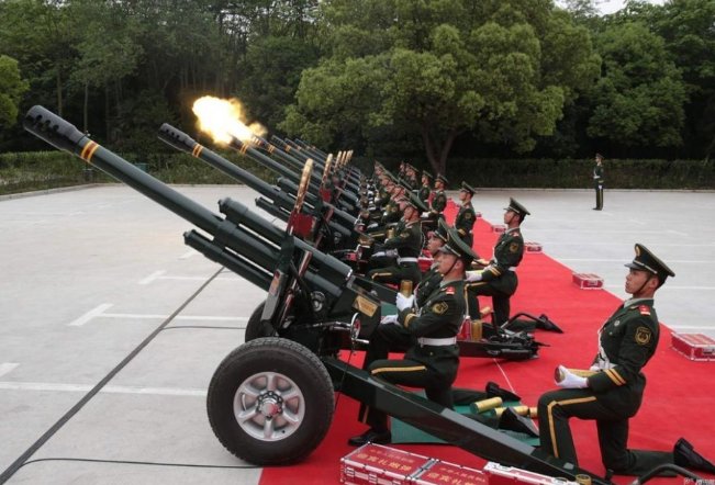 放礼炮为什么是二十一响？