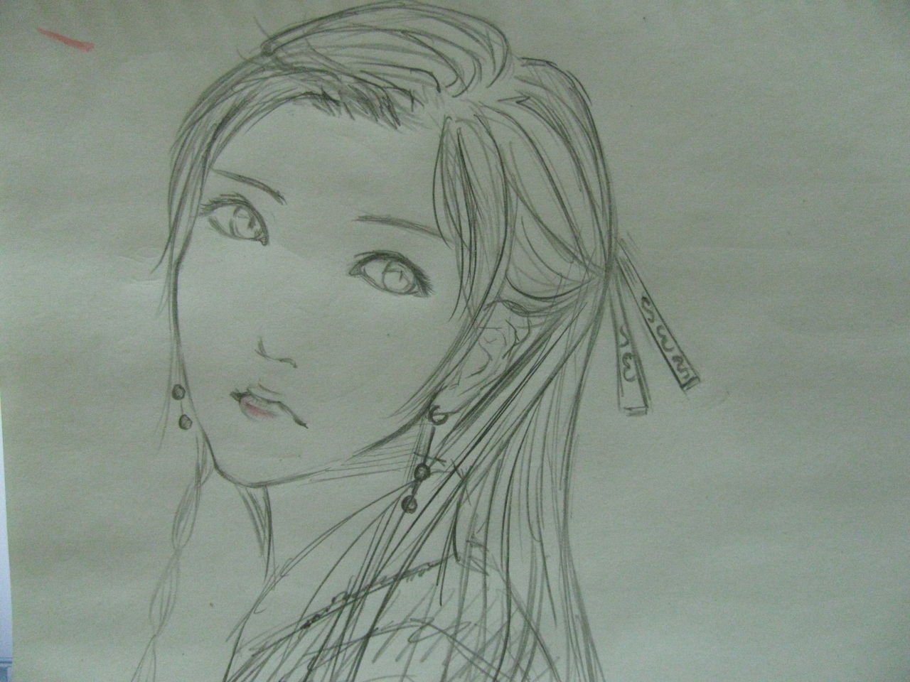 铅笔动漫画的图片！