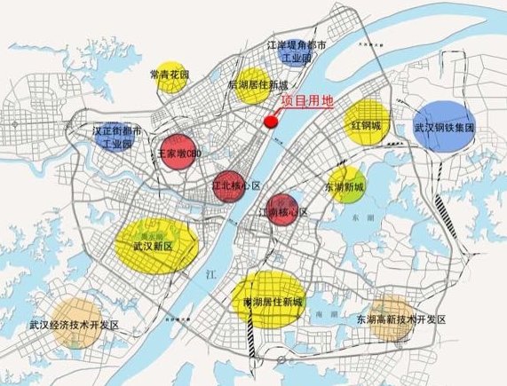长江新城武汉选址范围是什么?