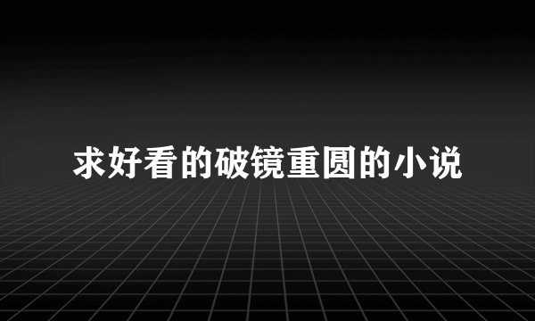 求好看的破镜重圆的小说