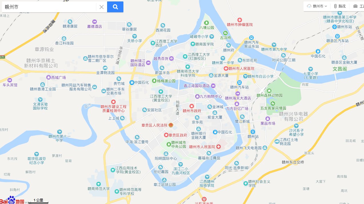 江西赣州地图
