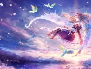 可爱梦幻的动漫女生图片