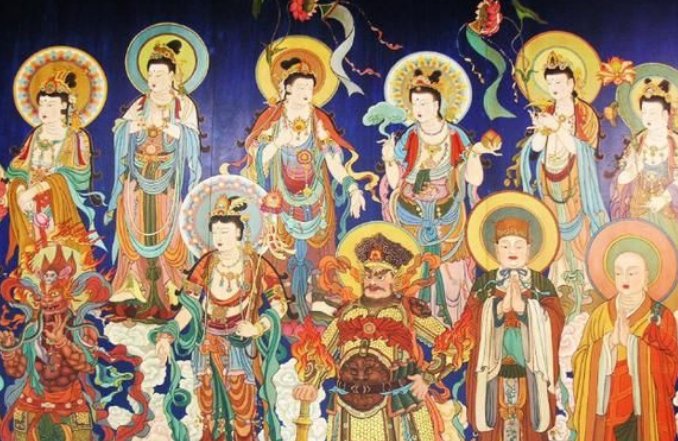 天龙八部是指佛教中的什么？ 是8位护法吗？ 是的。