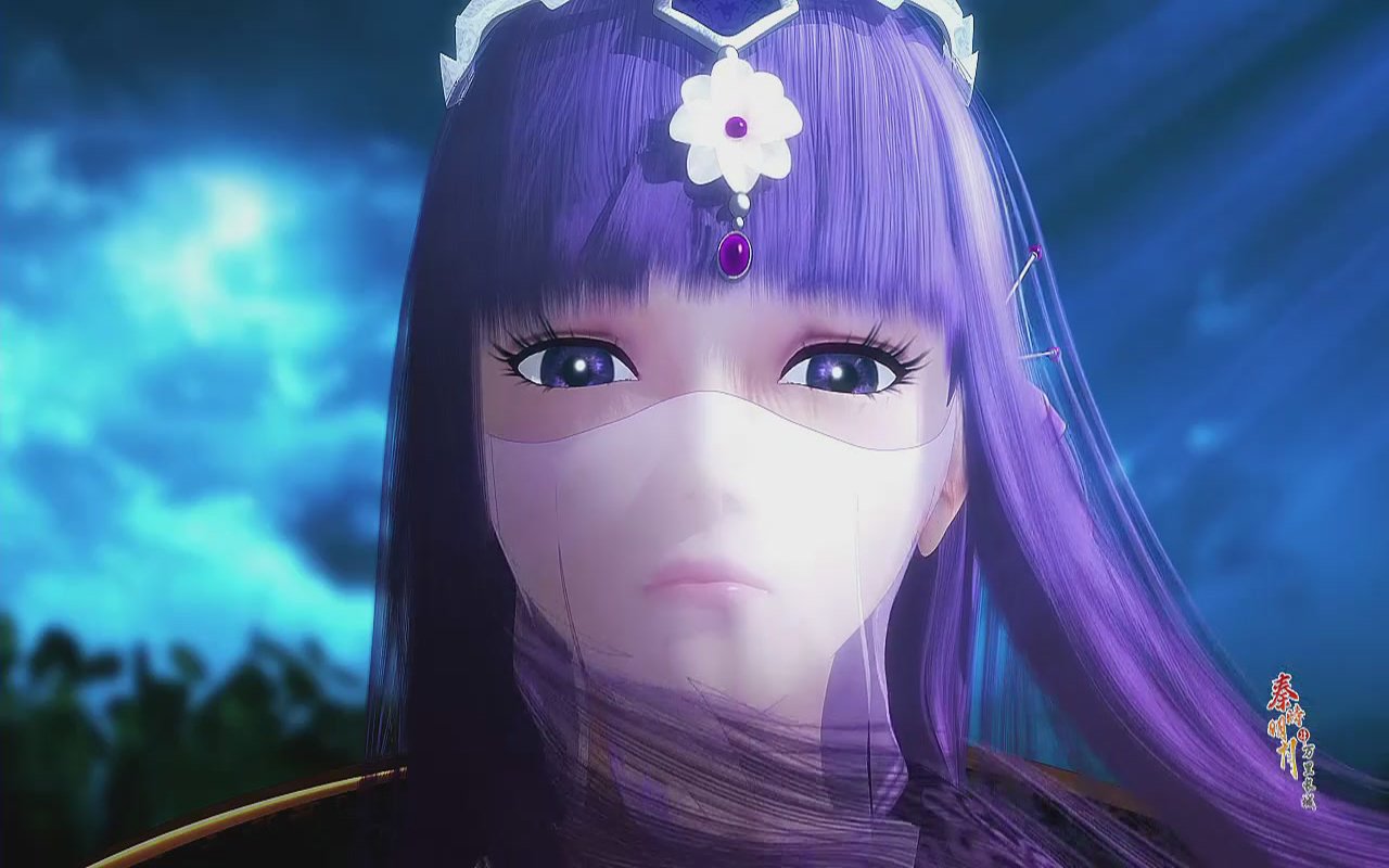 跪求秦时明月少司命高清壁纸。规格1280*800的少司命壁纸