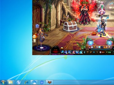 dnf全屏进入游戏后会自动切换到桌面，自己切换游戏进不去，是什么情况