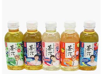 权志龙代言的饮料茶兀后面的字怎么读？