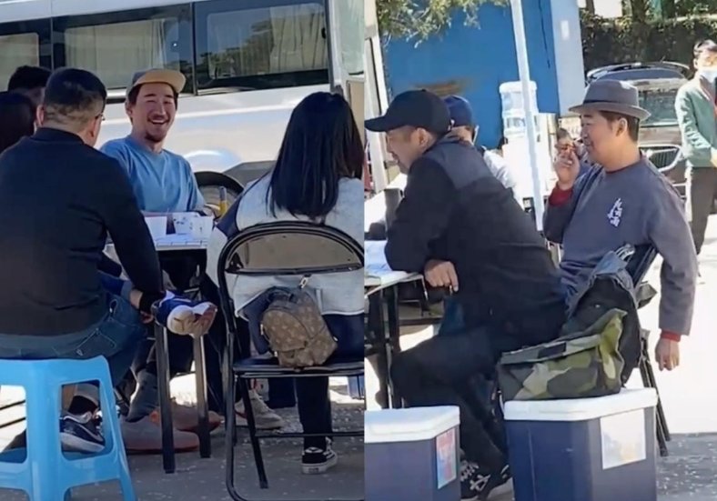 张国立与儿子罕见同框大口抽雪茄，他们父子间的关系如何？