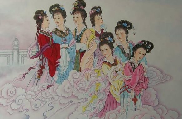 玉皇大帝有七个女儿,她们叫什么名字啊?