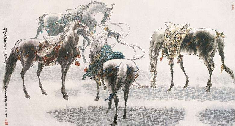 拂石坐来衣带冷,踏花归去马蹄香是什么意思？