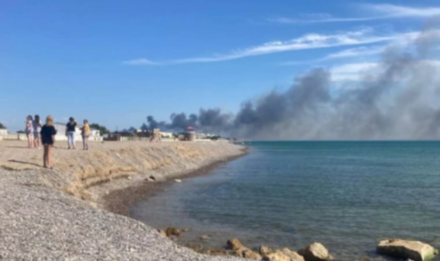 俄空军基地爆炸，蘑菇云腾空升起！导致爆炸的原因是什么？