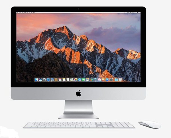 苹果电脑一体机的开机按钮在电脑哪里?