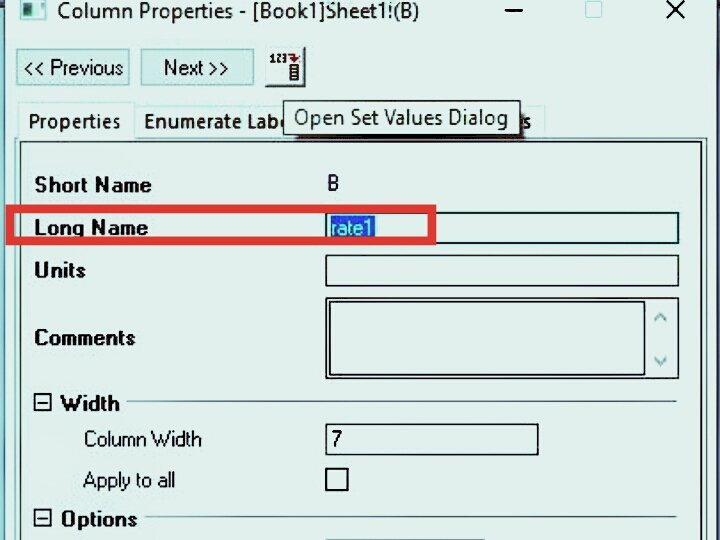 origin7.5怎么改变ln（）函数的值？