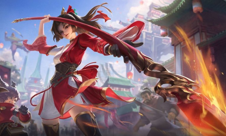 云缨拿枪奖励自己的核心