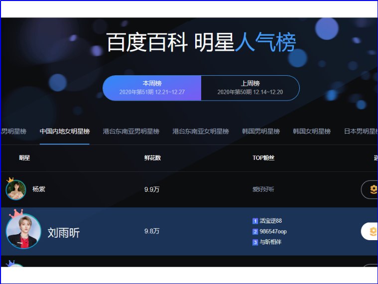 百度投票人气排行榜入口