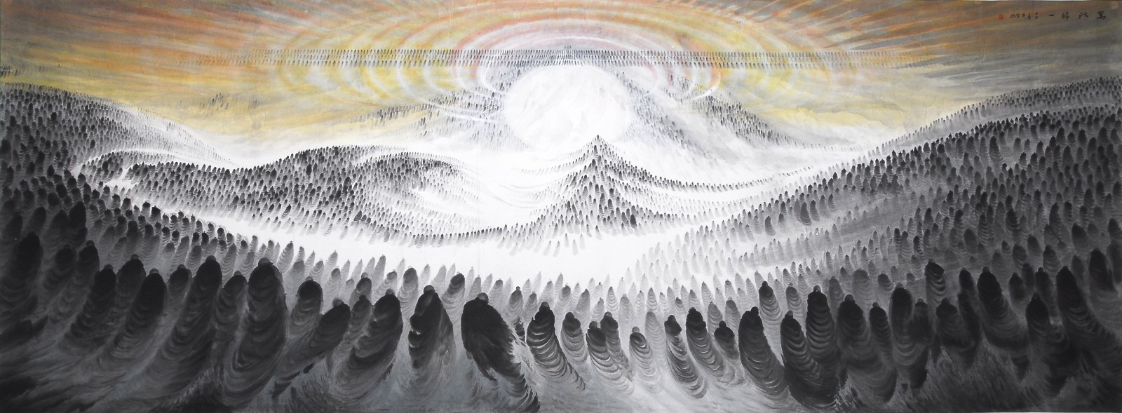 请问有谁知道这幅画出自哪位老师之手？请问谁有这幅画的高清图？