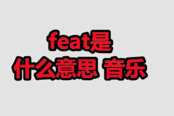 feat.在音乐里指什么