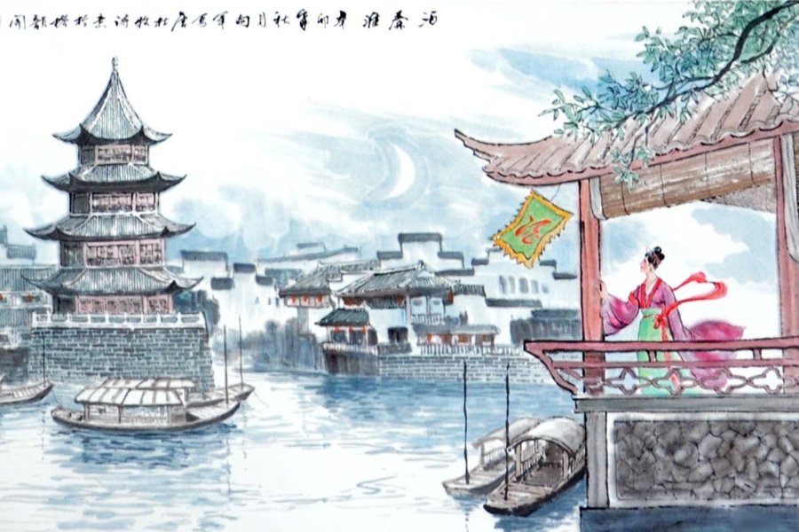 诗句「商女不知亡国恨，隔江犹唱后庭花」是什么意思?