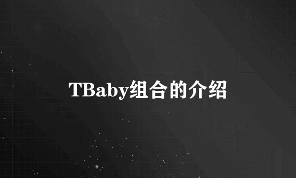 TBaby组合的介绍
