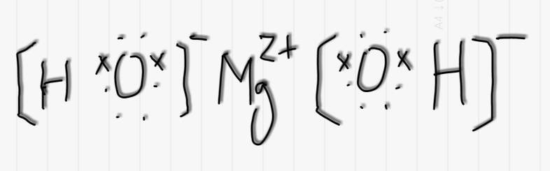 氢氧化镁电子式，可以用手机拍下来发图片吗 ？