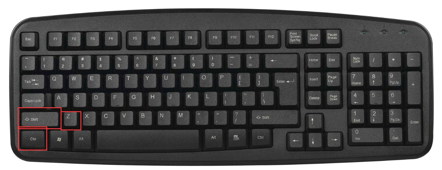 键盘上哪个键是取消返回上一步，不是返回上一步，是取消返回上一步，