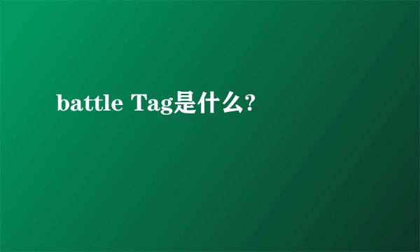 battle Tag是什么?