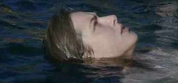 一个外国女人在湖里游泳，然后一个中国男人在岸边看着，好像是讲述中国西藏那边战争片电影，请问谁知道