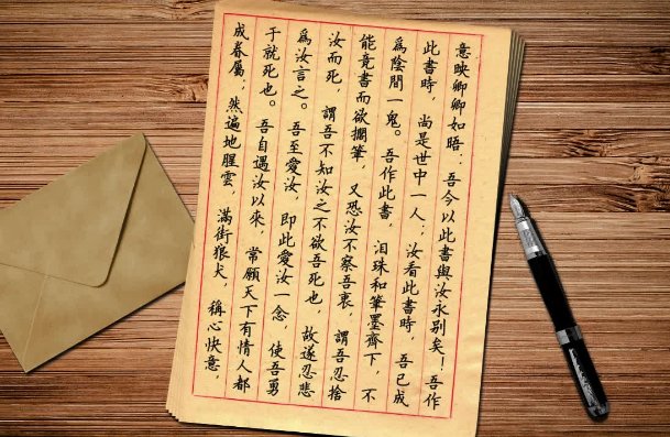 与妻书原文及翻译