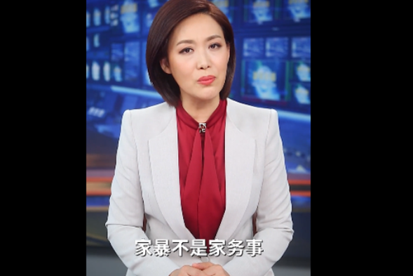 央视主播再次强调家暴不是家务事怎么回事？