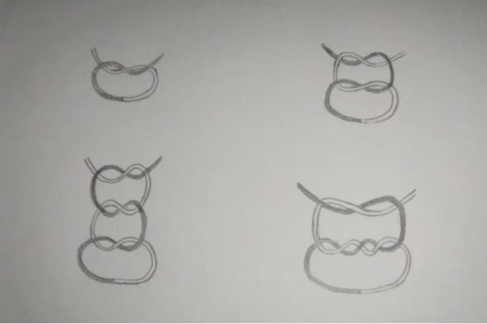 一根绳子各种编法图解