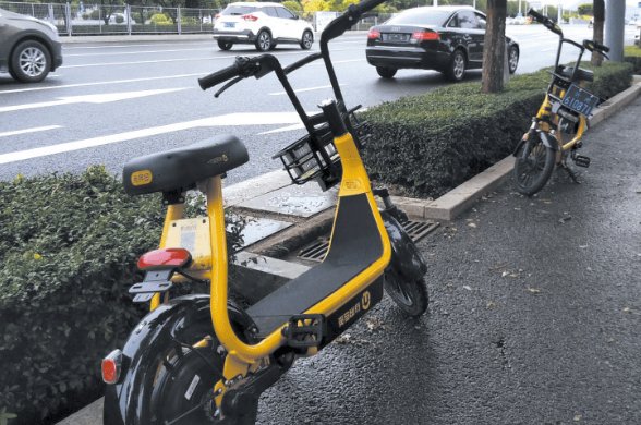 开小黄车的细腻描写