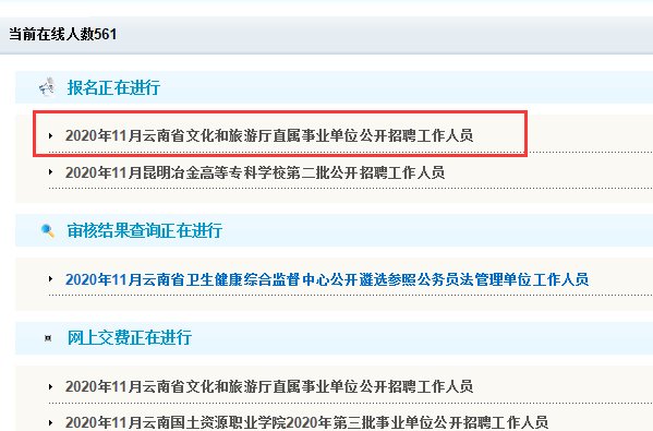 云南省人才网报名入口