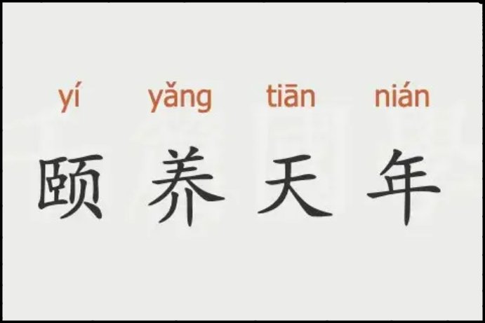 颐享天年的意思是