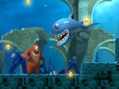 熊出没海底冒险2无敌版的游戏操作