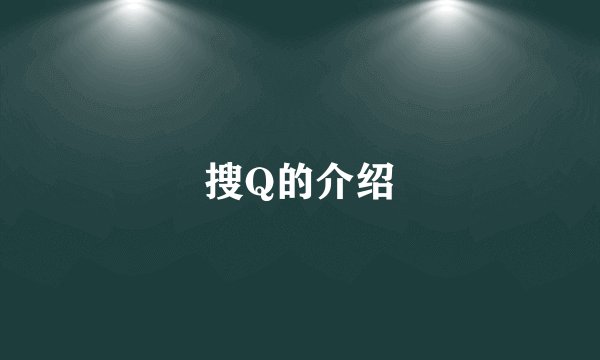 搜Q的介绍