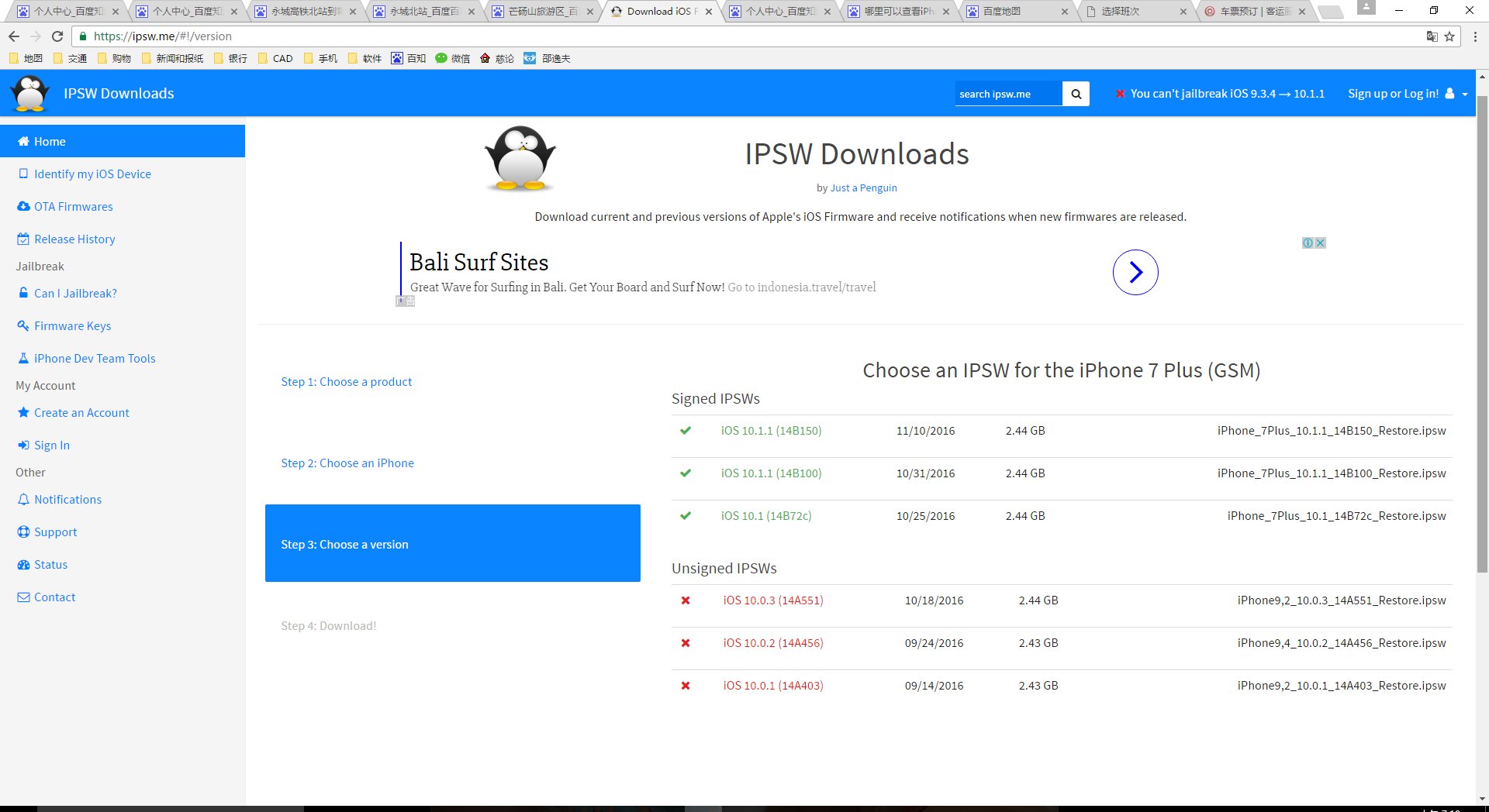 哪里可以查看iPhone固件是否关闭验证