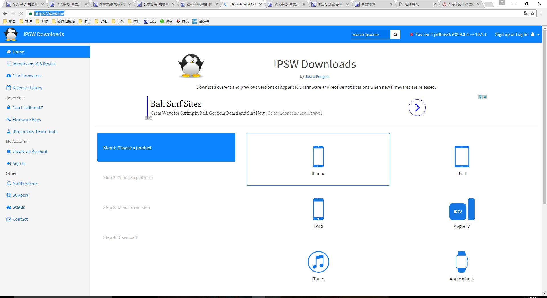 哪里可以查看iPhone固件是否关闭验证