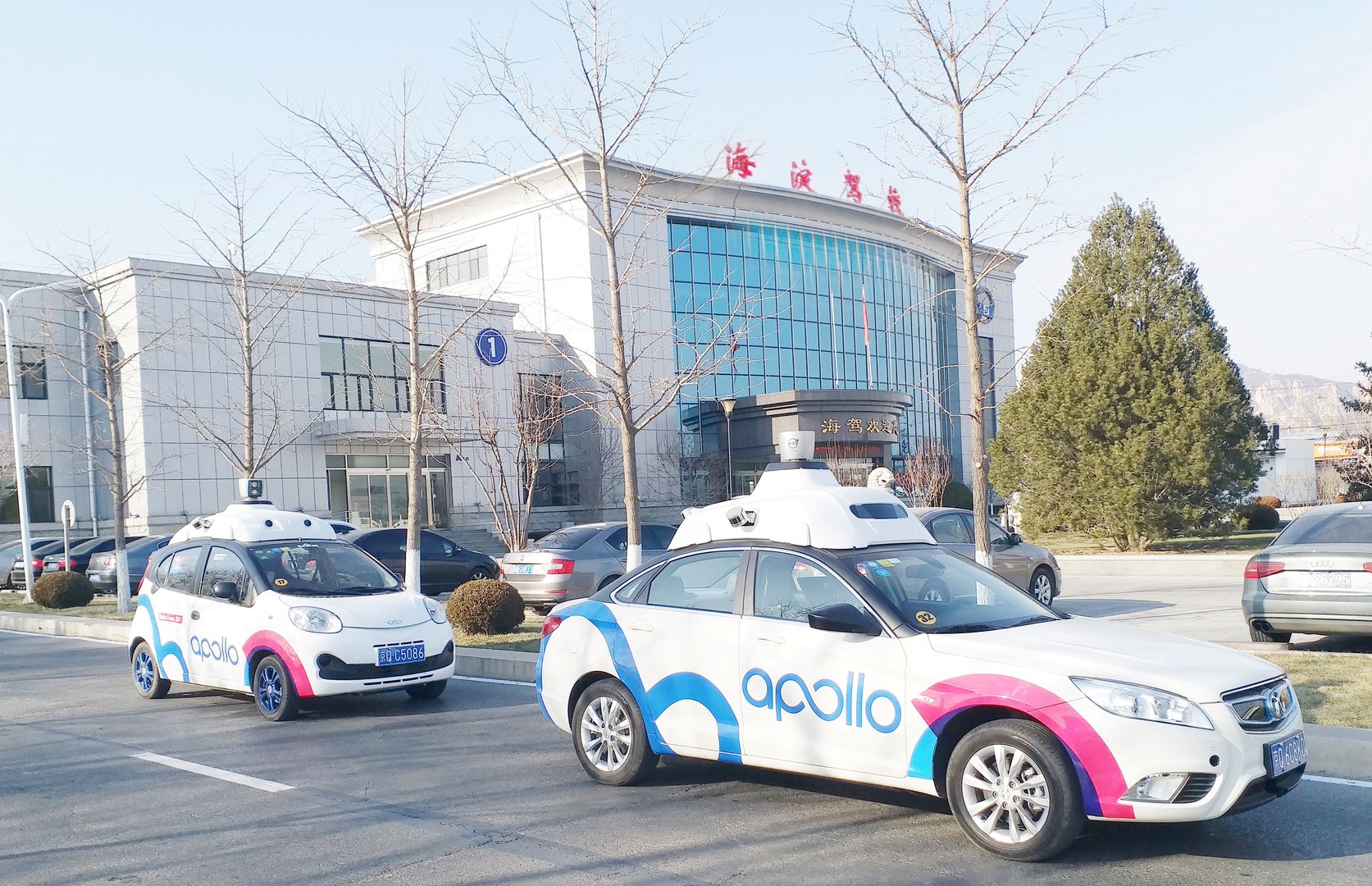 北京海淀驾校班车路线?