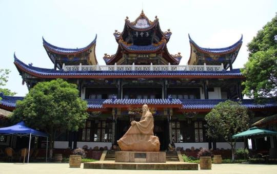 南阳诸葛庐 西蜀子云亭 的意思