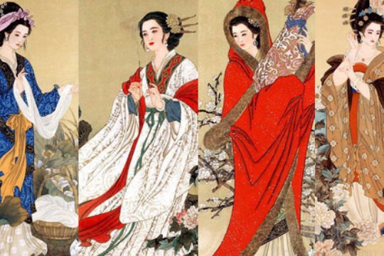 闭月羞花之貌沉鱼落雁之容指的是哪四个人