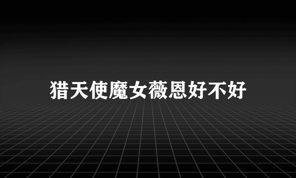 猎天使魔女薇恩好不好